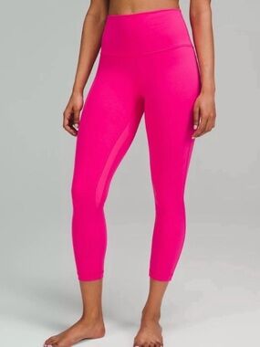 Lululemon Align High-Rise 25” Sonic Pink size 4